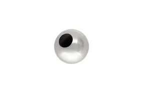 2.0mm Bead Sterling Silver 1.5mm Hole, (10 Pack) Wholesale Jewelry Making Beads