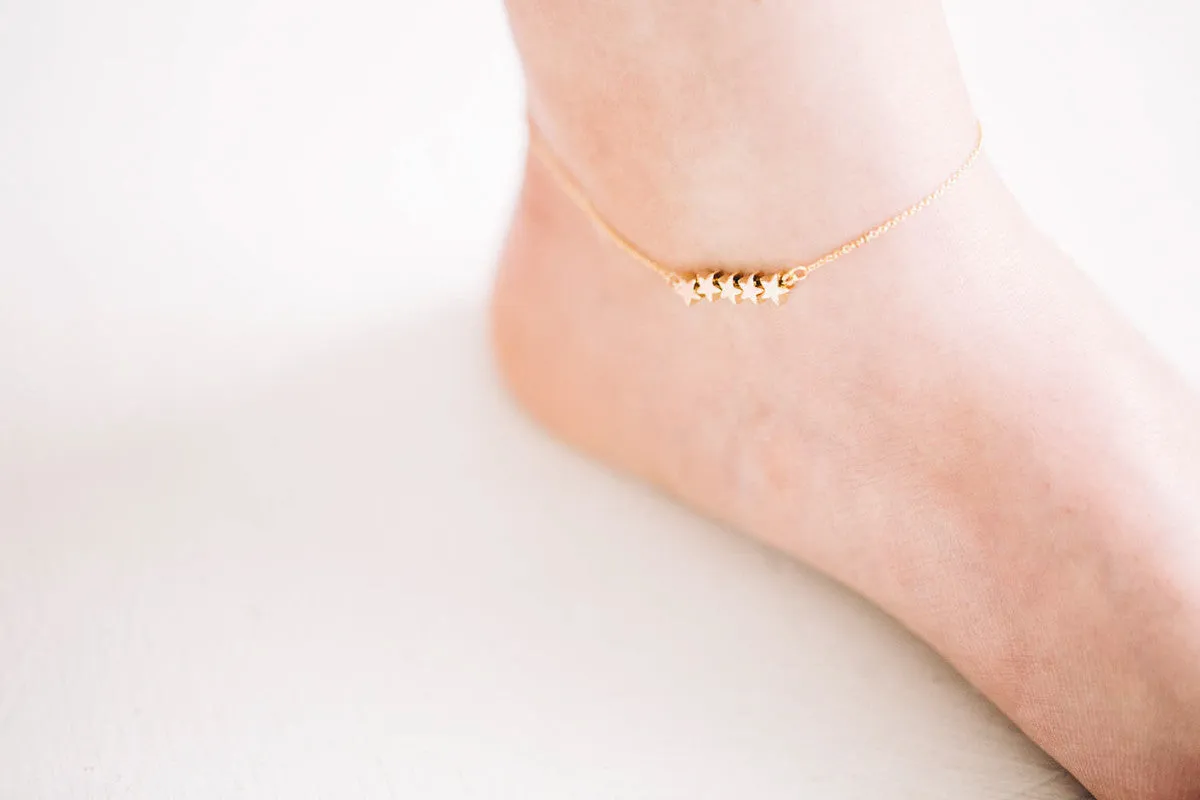 5 Star Anklet-A