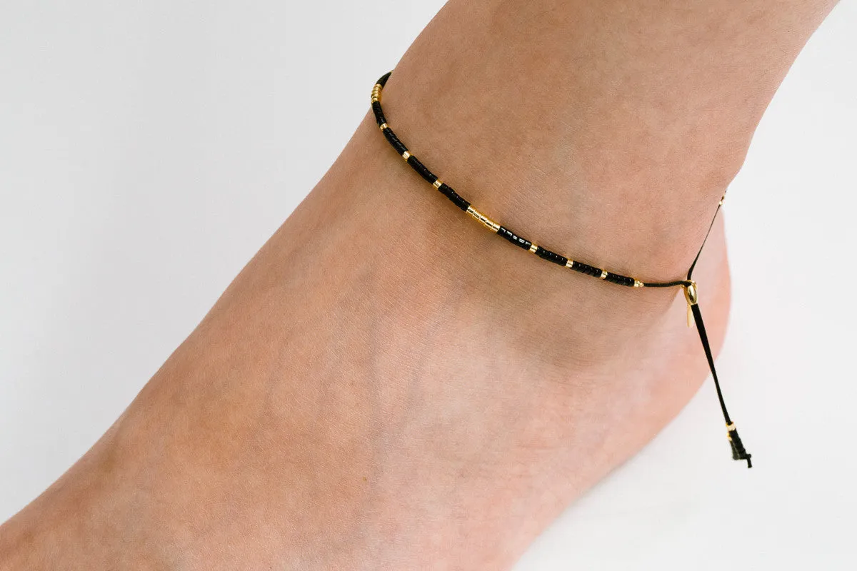 Beaded Anklet-D