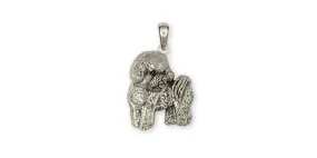 Bichon Frise Pendant Jewelry Sterling Silver Handmade Dog Pendant BF15-P