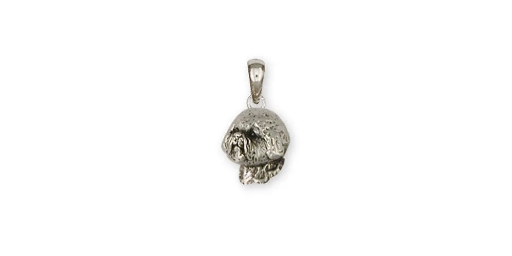 Bichon Frise Pendant Jewelry Sterling Silver Handmade Dog Pendant BF20-P