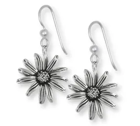 Black Eyed Susan Earrings Jewelry Sterling Silver Handmade Flower Earrings BES1-E