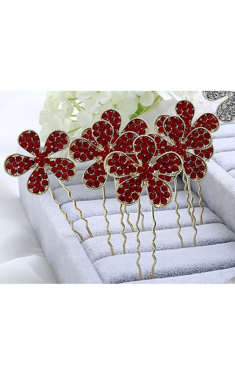 Bride Jewelry Rhinestone Headdress Hairpin Jewelry-860037