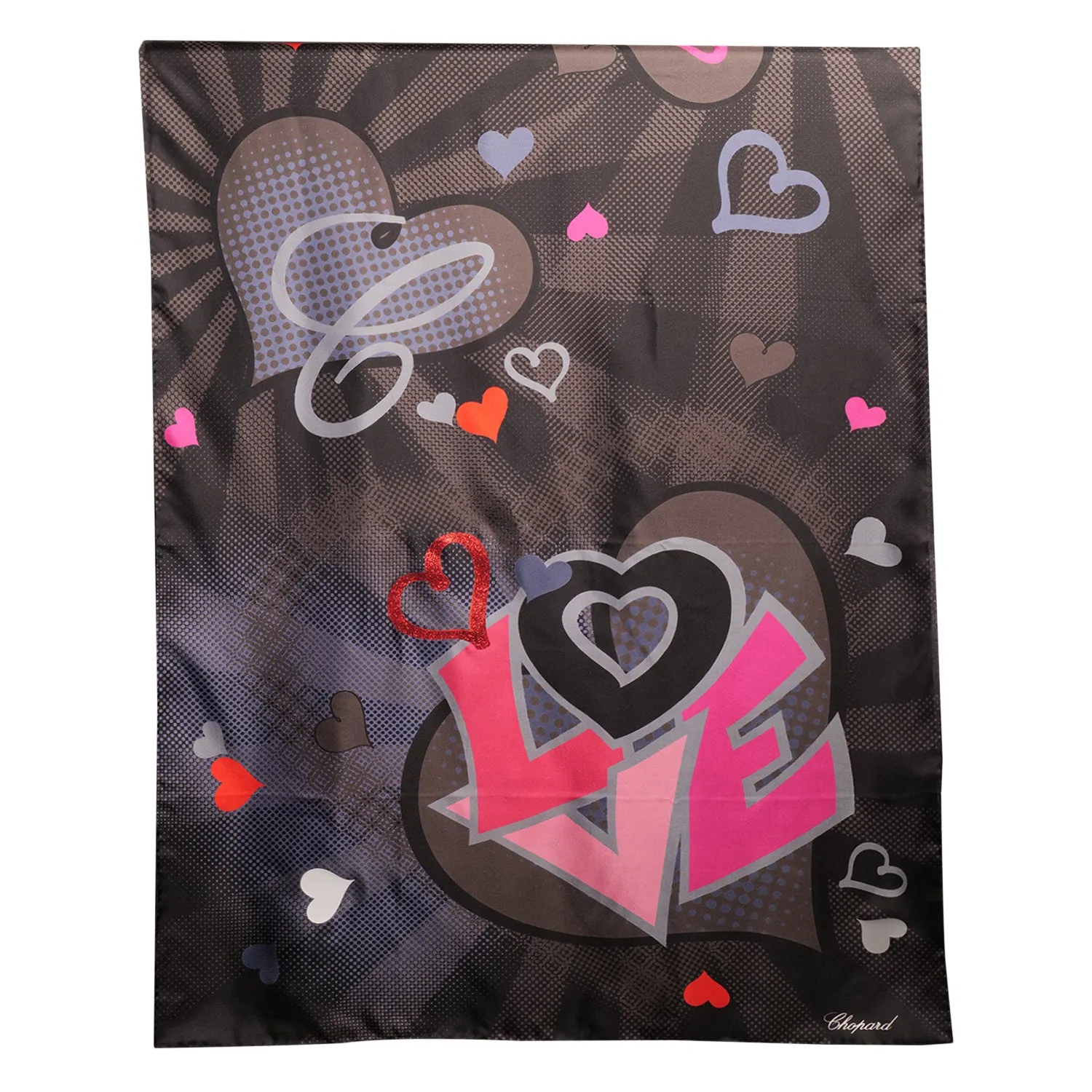 CHOPARD ETOLE LOVE SCARF NOIR