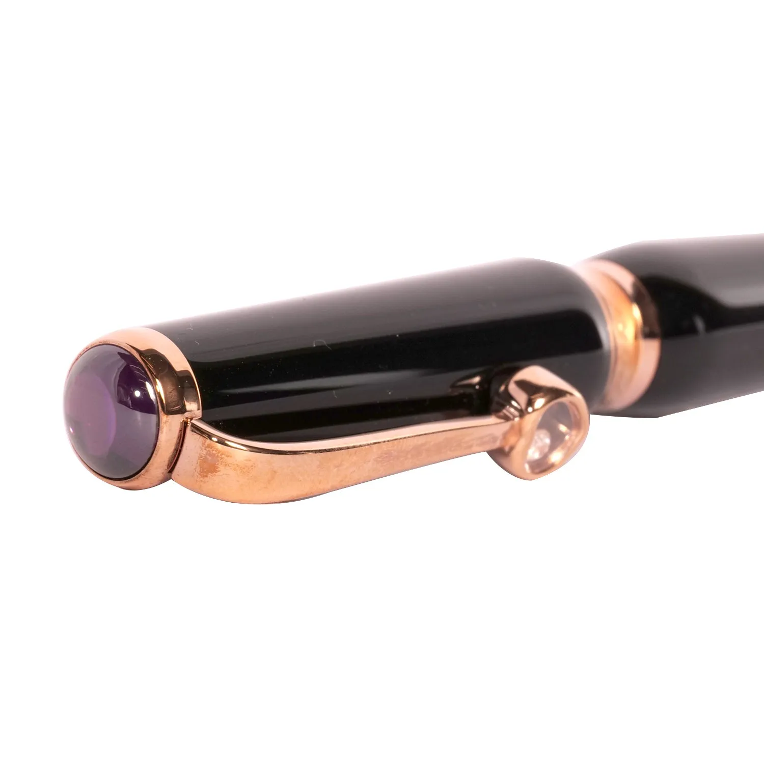 CHOPARD HAPPY DIAMOND BALLPOINT PEN IN BLACK