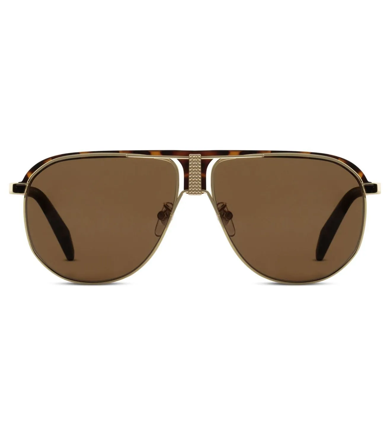 Chopard Men's Brown Aviator Sunglass