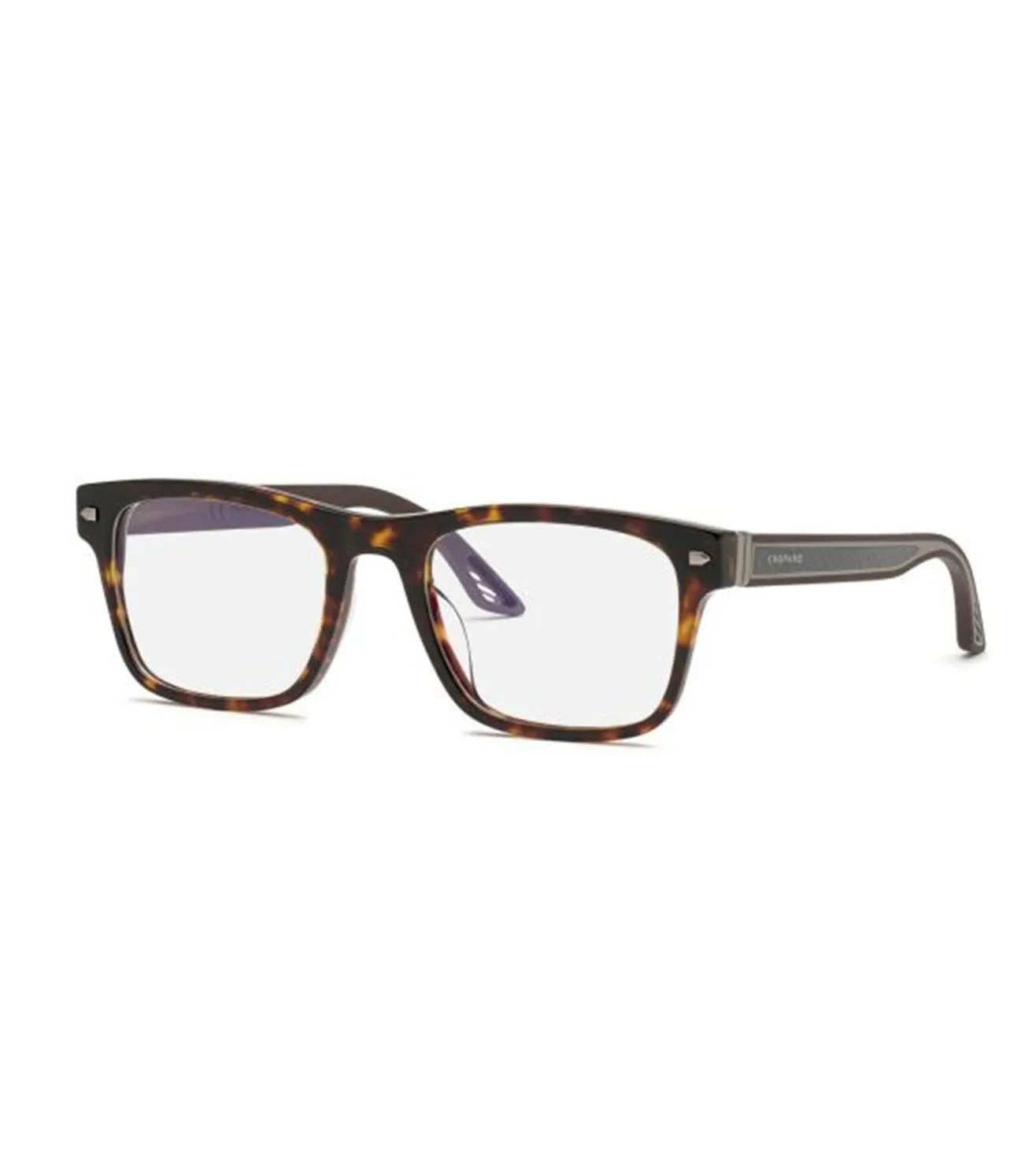 Chopard Unisex Havana Rectangular Optical Frame