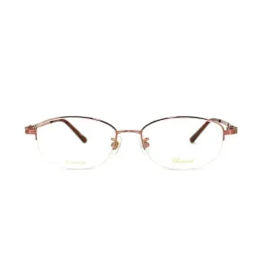 Chopard Women's Gold Metal Cat Eye Eyeglasses VCHD73J/0F84