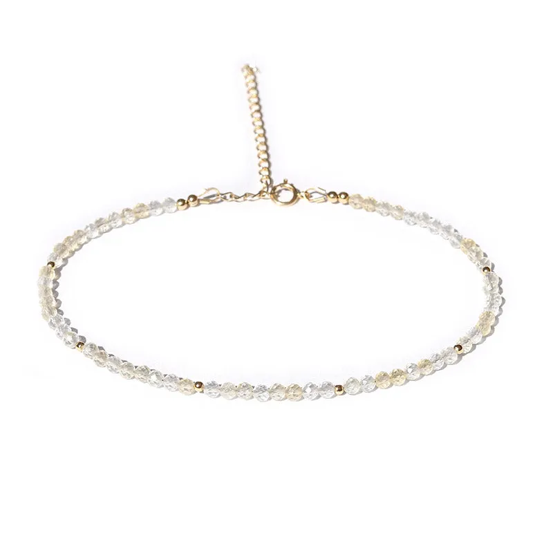 Citrine Luxury Anklet