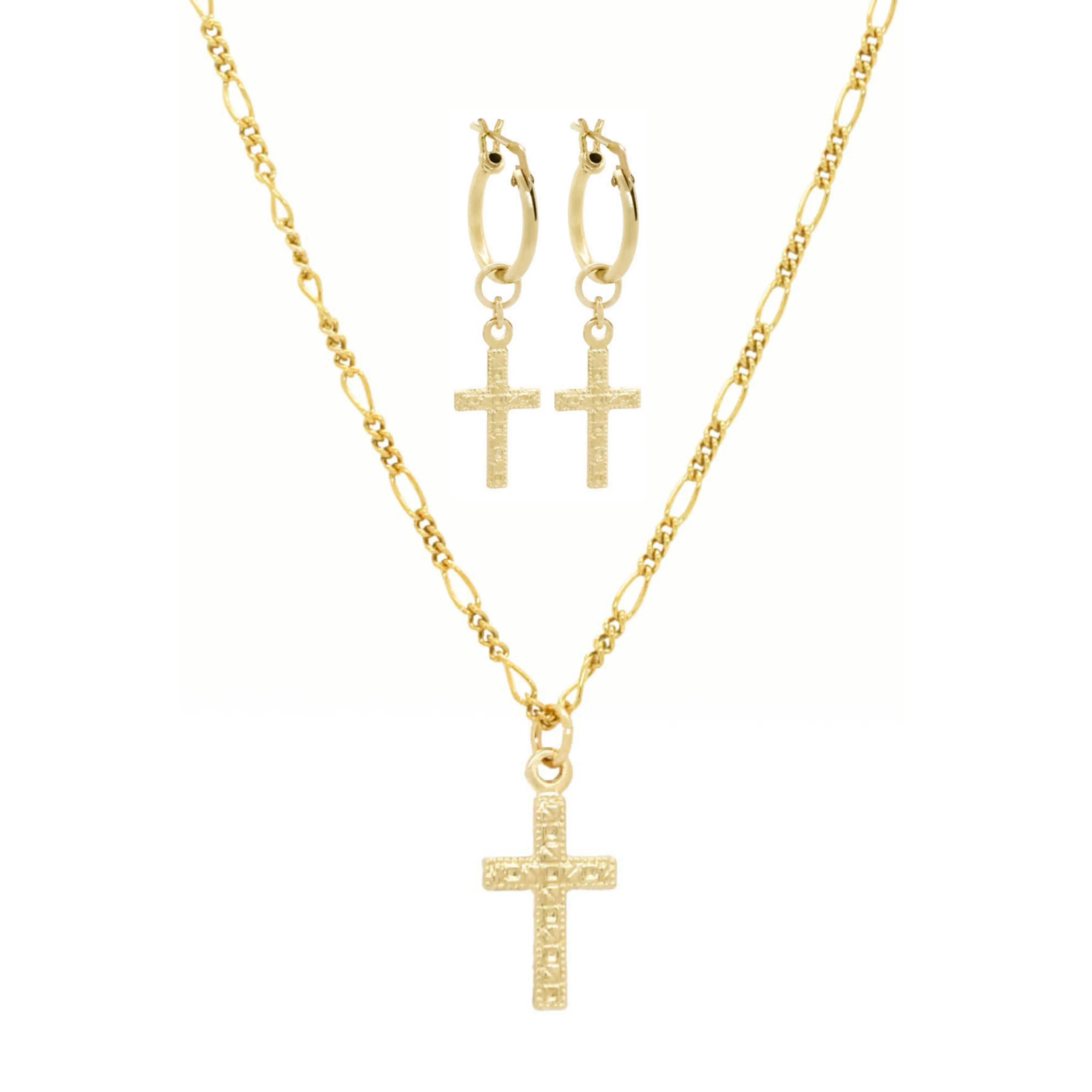 Cross Jewelry Set