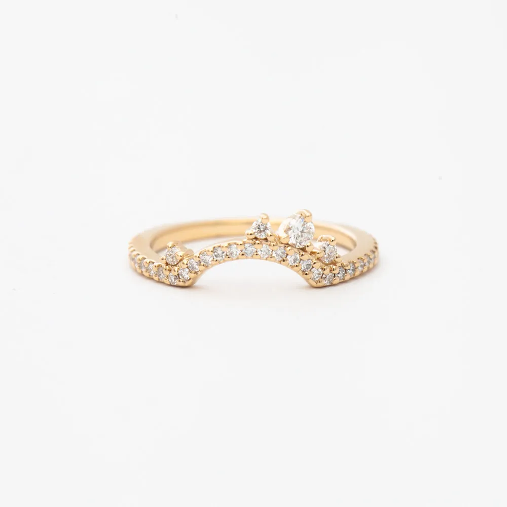 Diamond Dusted Meridian Tiara Band