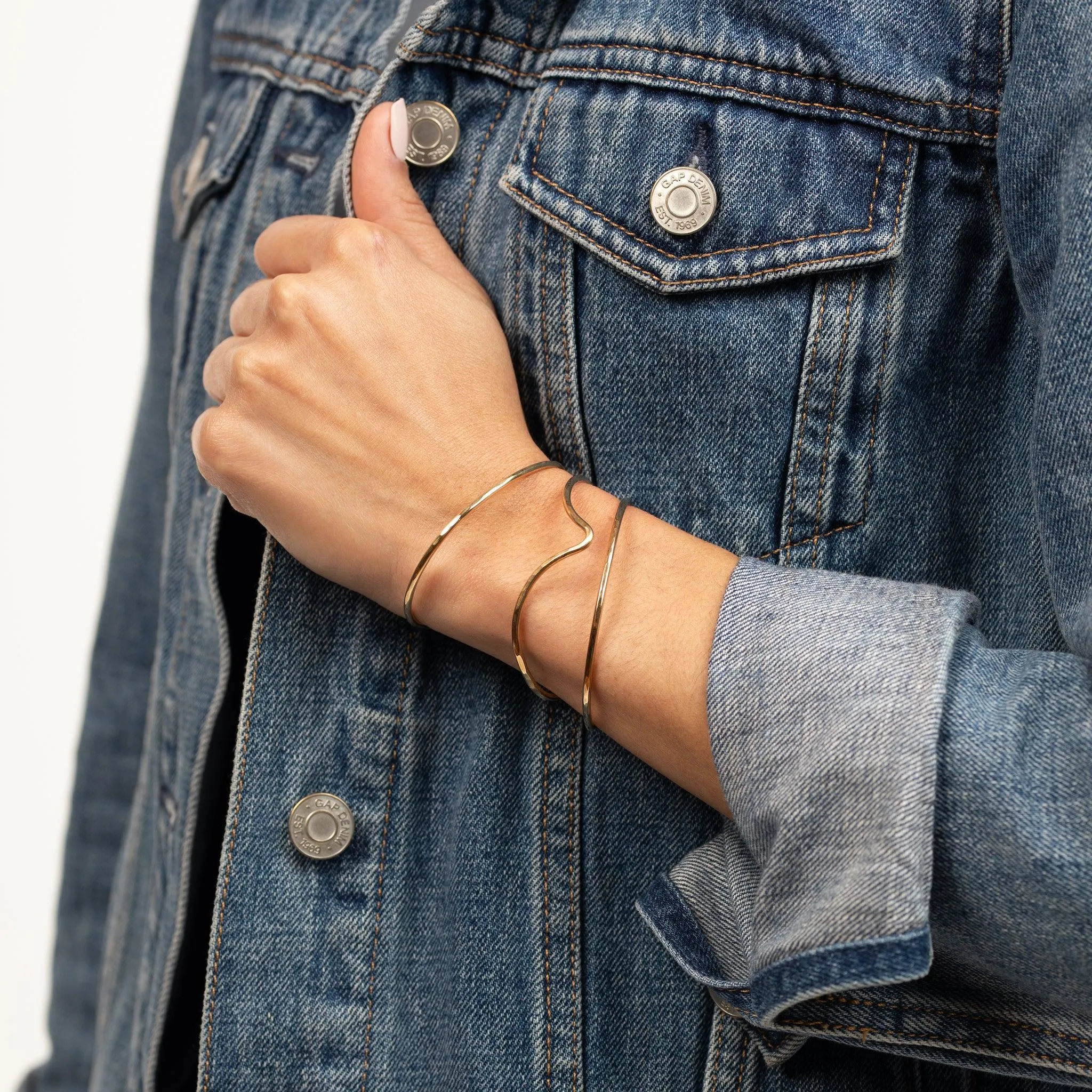 Emily Brass Bangle