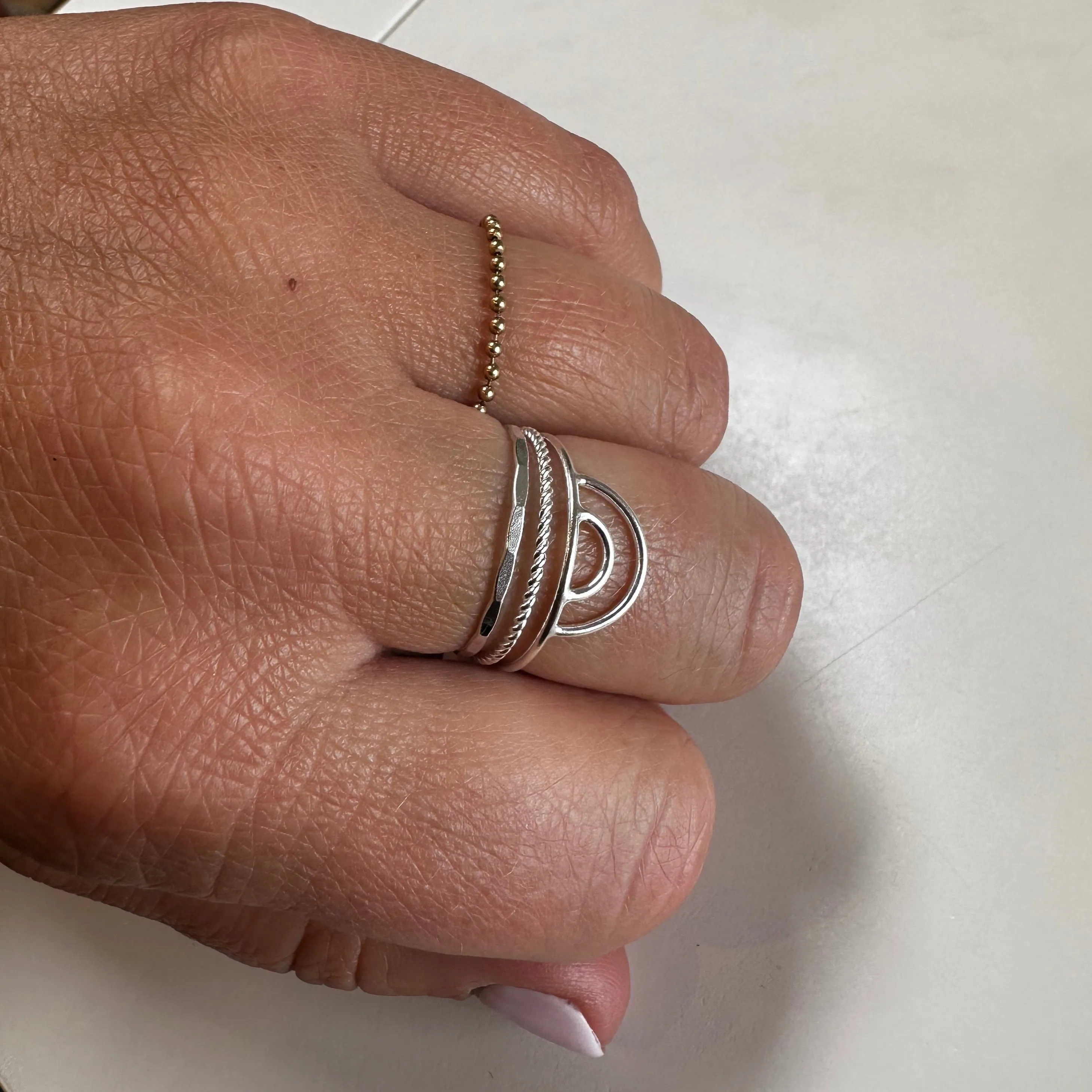 Everlast Stacking Rings - Sterling Silver