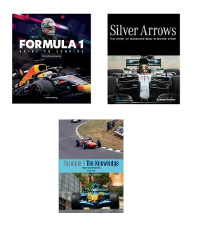 Formula 1 Deluxe Set: Drive to Survive, Silver Arrows, & The Knowledge