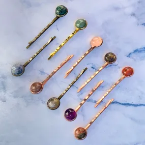 Gemstone Bobby Pins