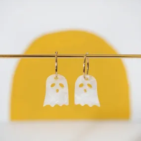 Ghost Hoop Earrings