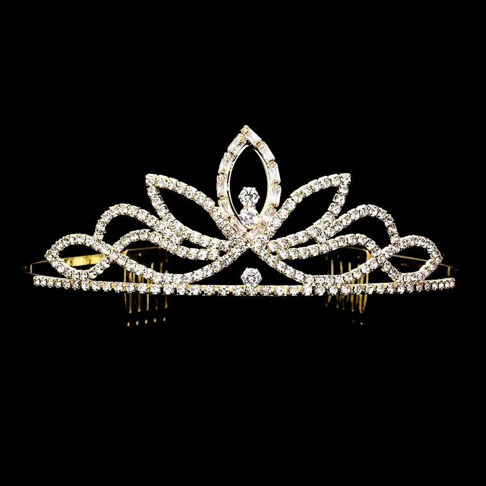 Gorgeous Rhinestone Princess Tiara