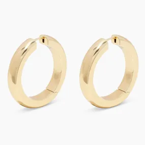 Gorjana Shawn Statement Hoops (gold)