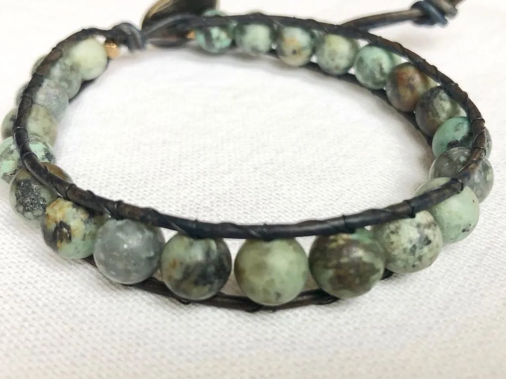 Jasper Bracelet - Jasper Jewelry - Men's Jewelry - Men's Bracelet - Women's Jewelry - Women's Bracelet - Green Bracelet - Boyfriend Gift