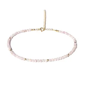 Kunzite Luxury Anklet