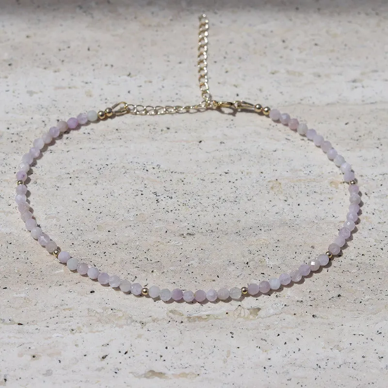 Kunzite Luxury Anklet