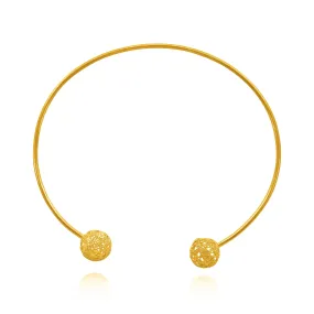 LUCRECIA GOLD SMALL CHOKER NECKLACE FILIGREE