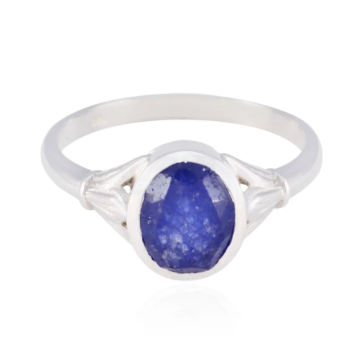 Luscious Gems Indiansapphire Sterling Silver Rings Jewelry Supply