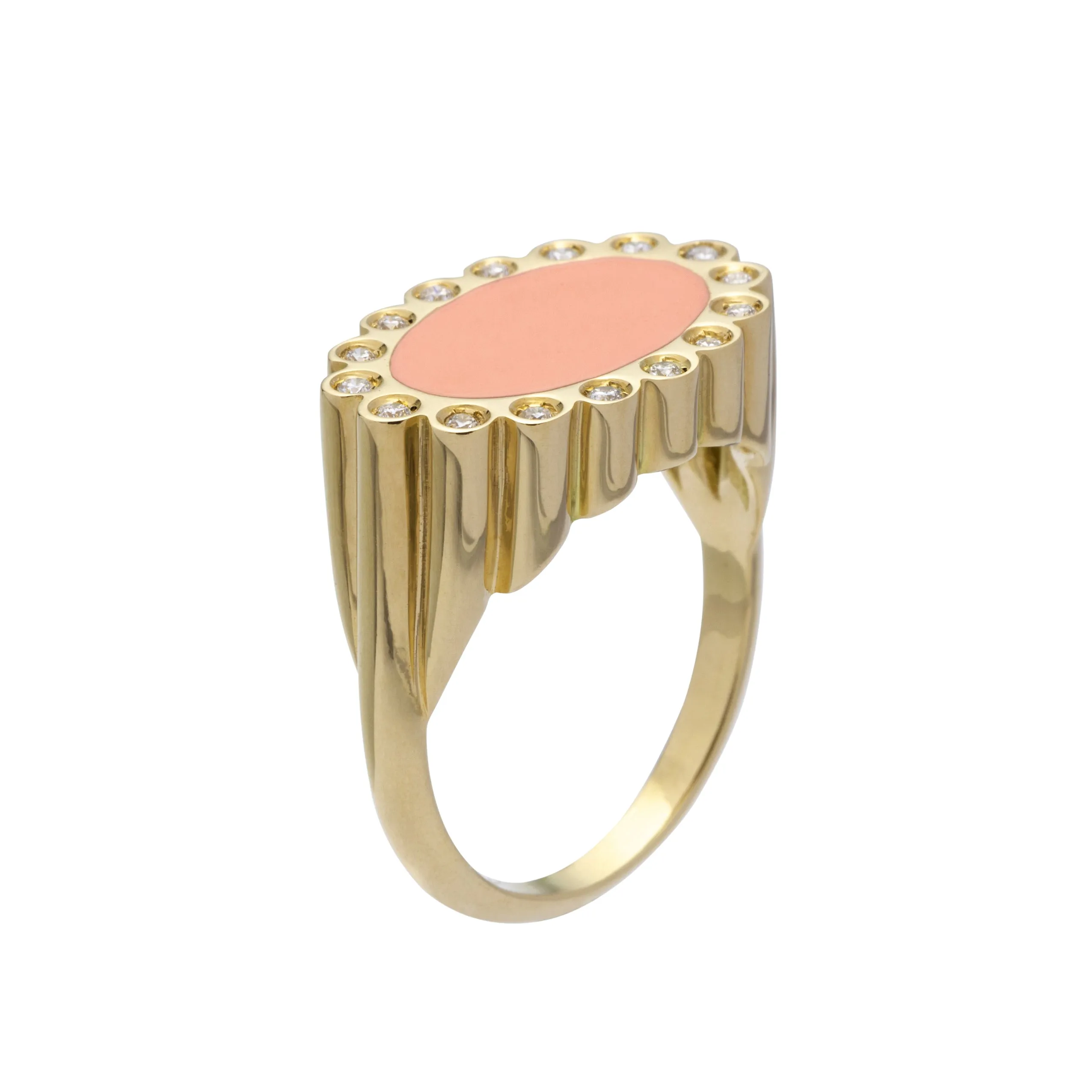 MARGARITA BRILLANTE PINK RING