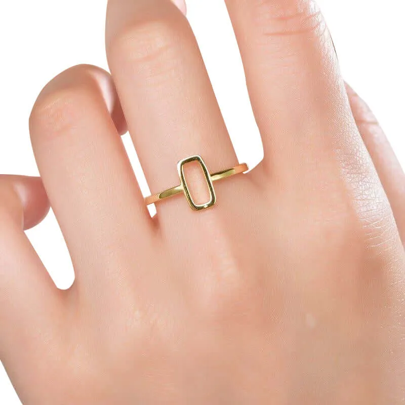 Minimalist Ring Women Stacking Ring