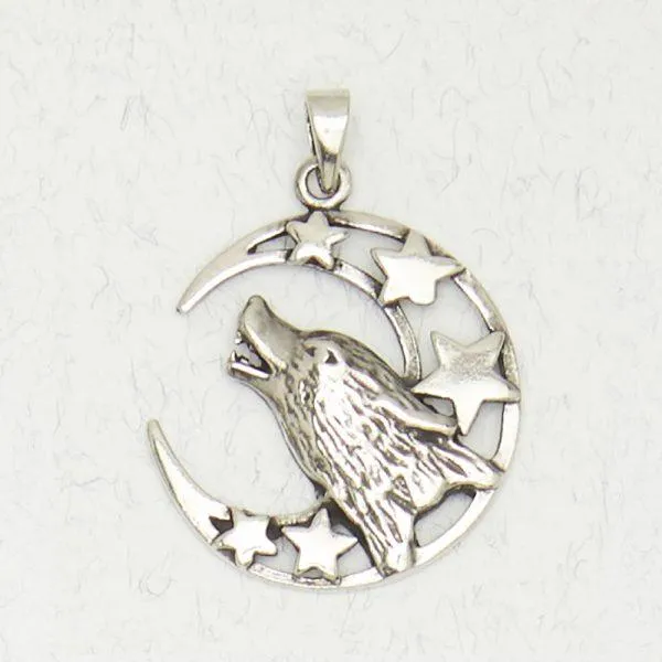 Pendant, Nirvana Inspiration - Assorted symbols in pewter