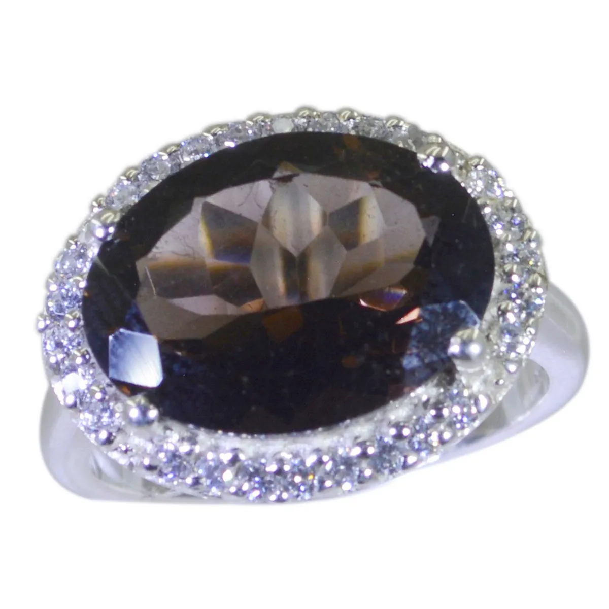 Reals Gemstones Smoky Quartz Solid Silver Rings Lauren B Jewelry