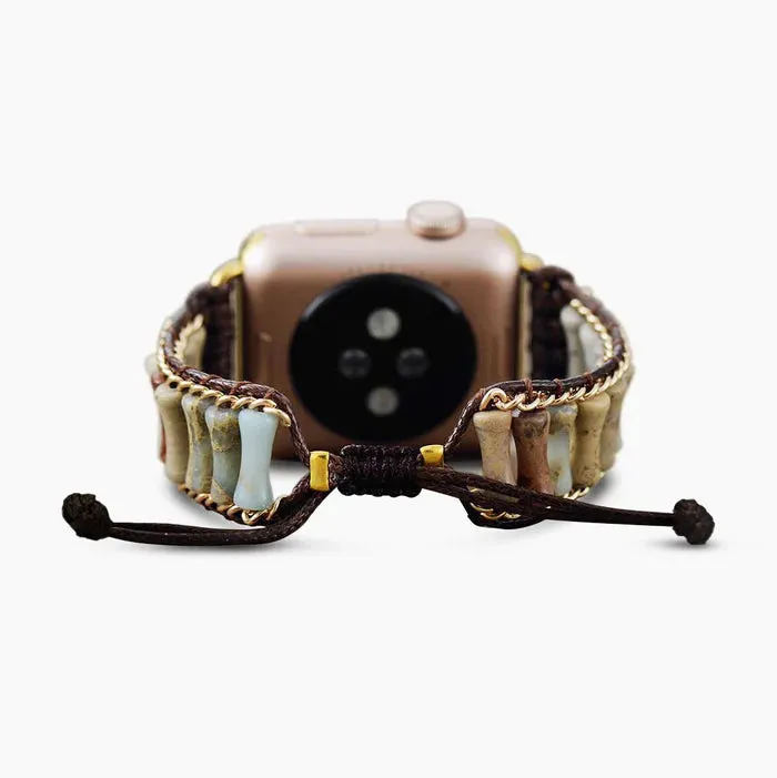 Refined Imperial Jasper Apple Watch Strap