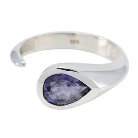 Riyo Bonnie Gemstones Iolite 925 Silver Rings Octopus Jewelry