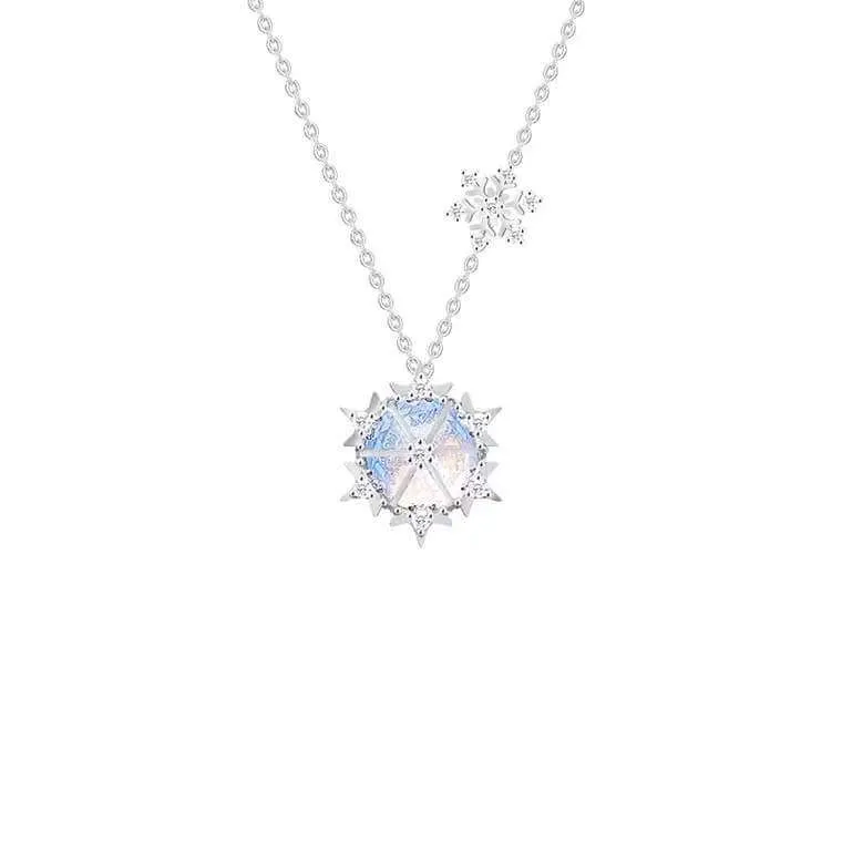 S925 Silver DREam Snow necklace (new year gift) BY8060