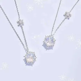 S925 Silver DREam Snow necklace (new year gift) BY8060