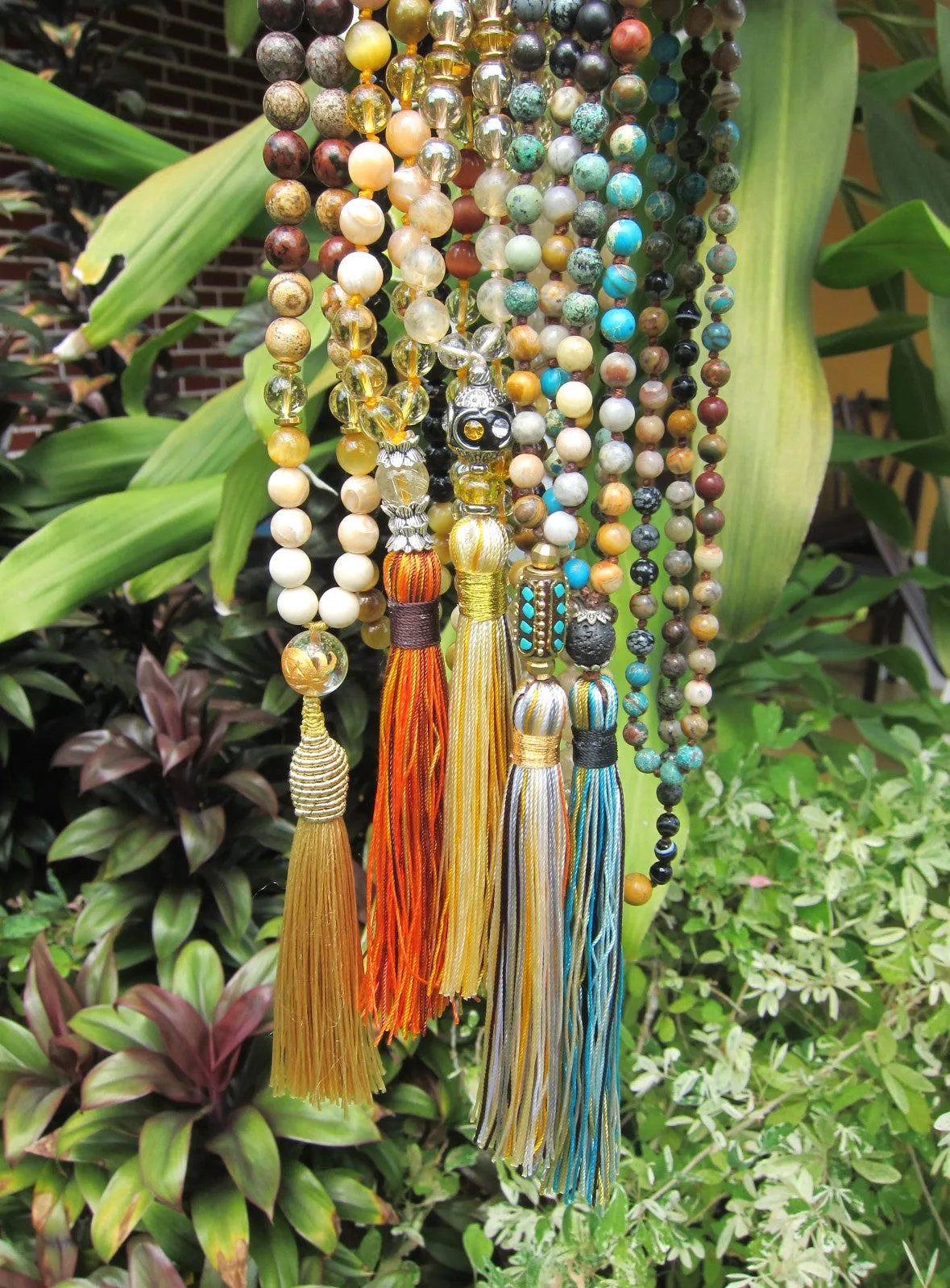 SALE - The Third Chakra/Solar Plexus Manipura Mala Necklace