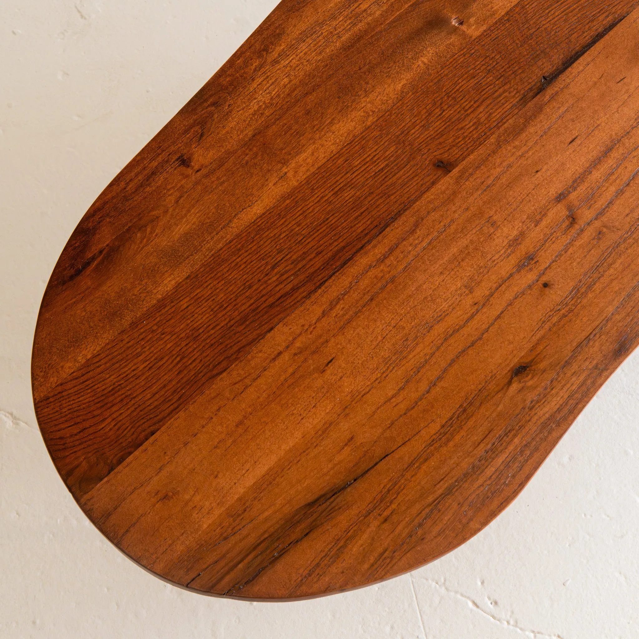 Stained Boomerang Coffee Table