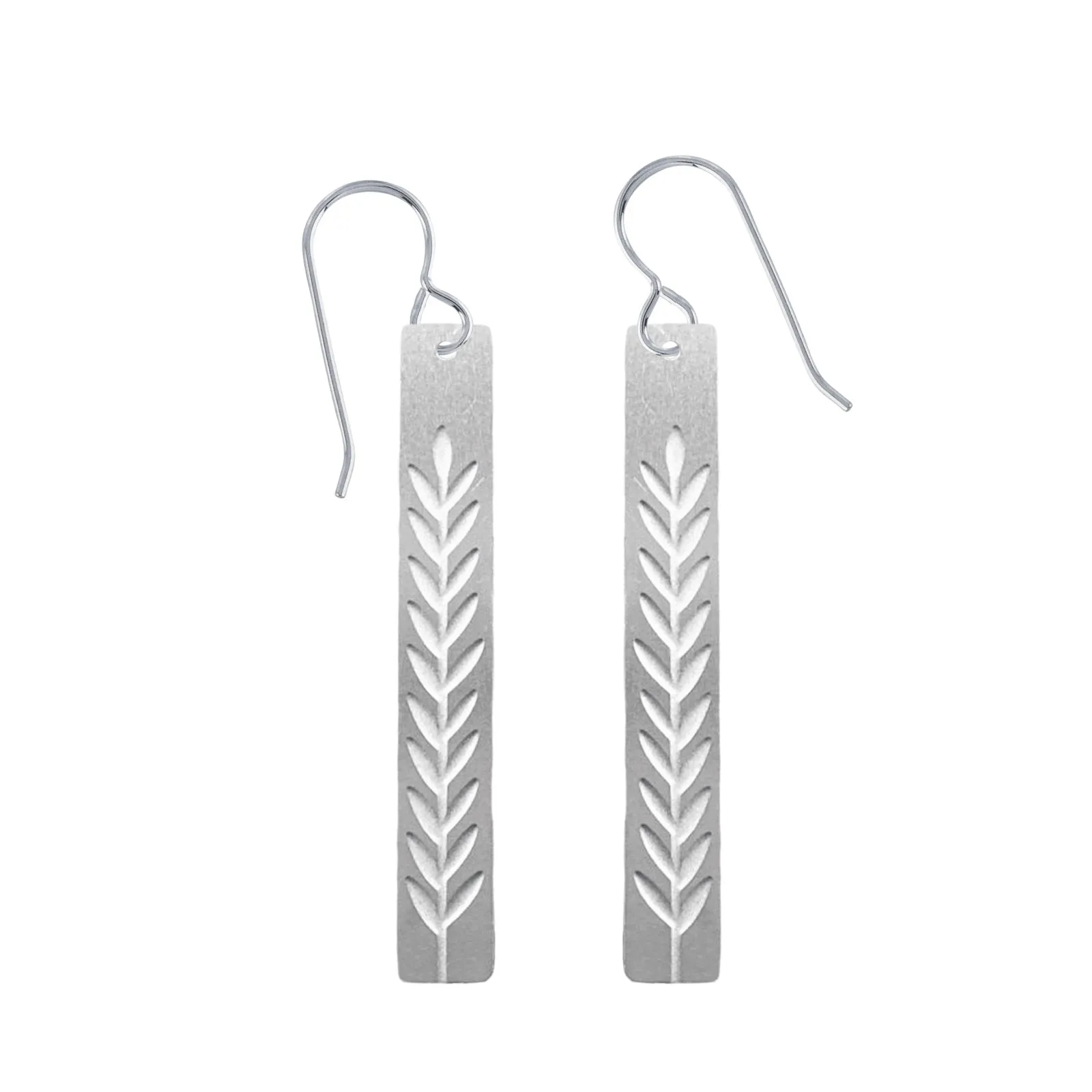 Stainless Steel Climbing Vine Earrings