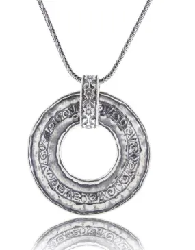 Sterling silver necklace bohochic jewel Israeli Jewelry for woman