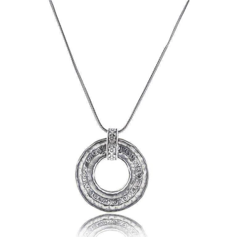 Sterling silver necklace bohochic jewel Israeli Jewelry for woman