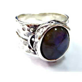 Sterling silver ring Labradorite Ring,  sterling silver jewelry ring for woman