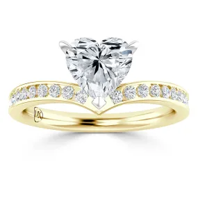 Tiara  - 18ct Yellow Gold - Heart