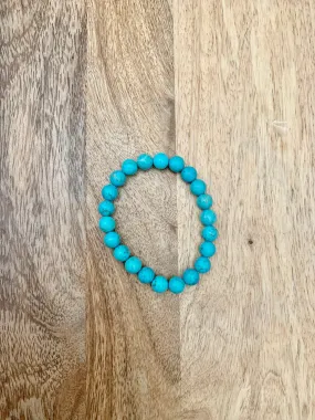 Turquoise Bead Bracelet