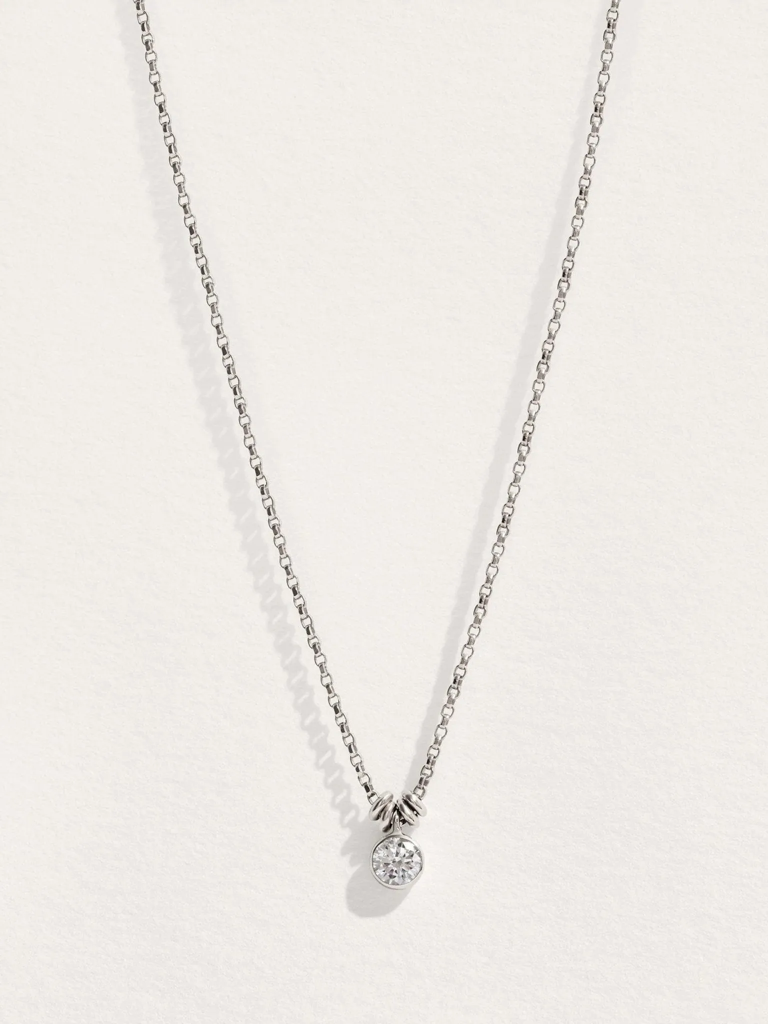 Welda Solitaire Necklace