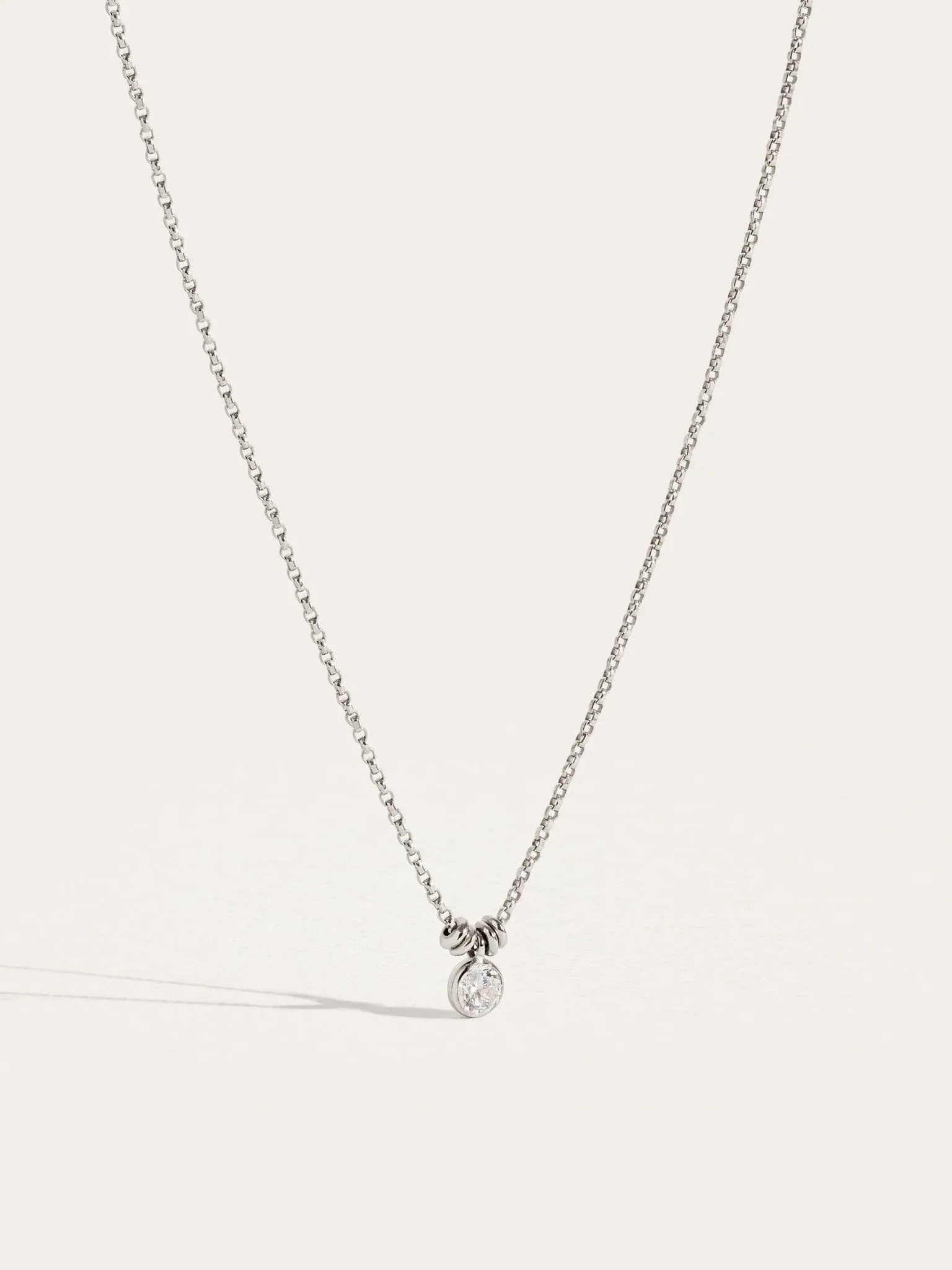 Welda Solitaire Necklace