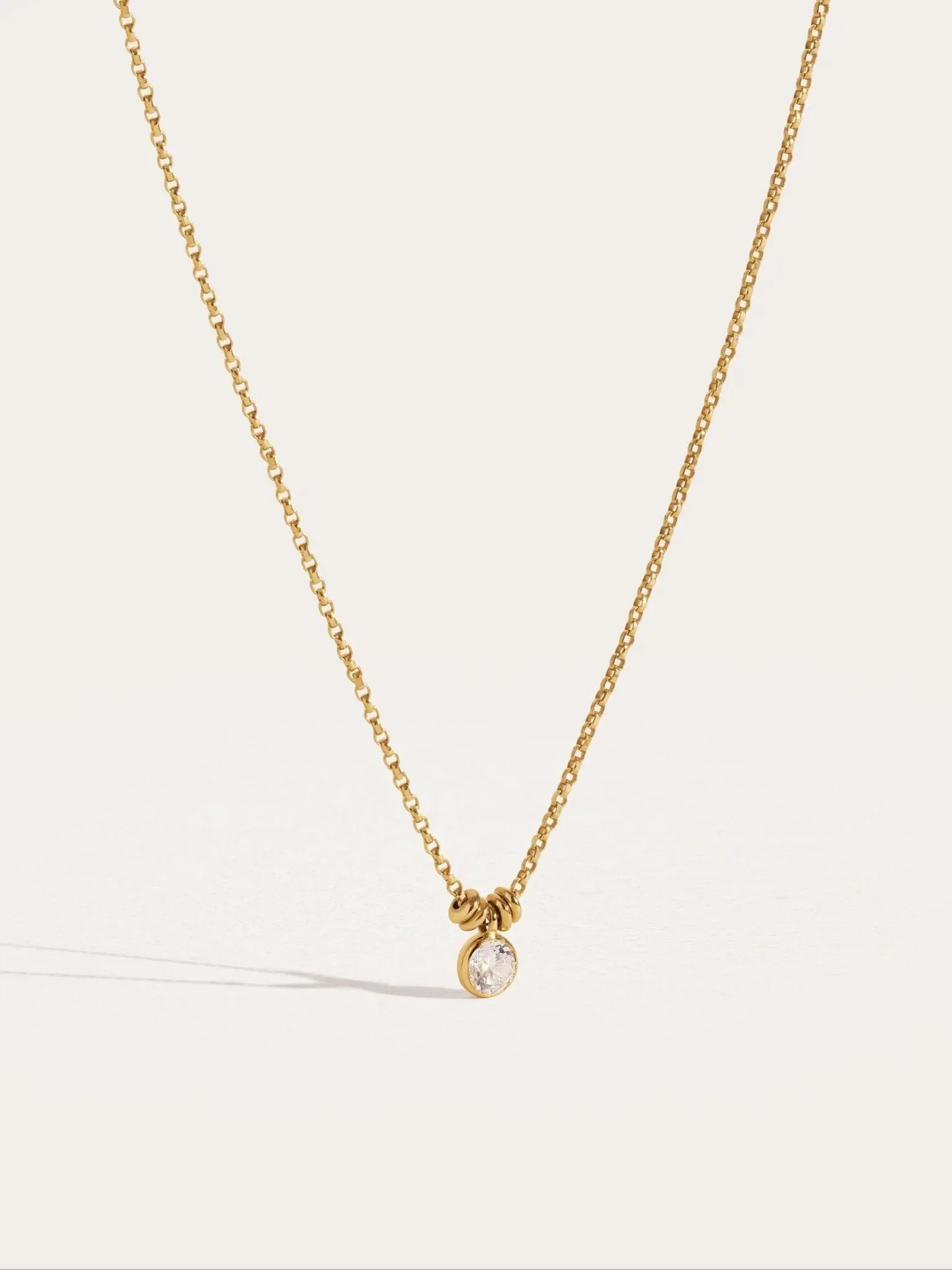 Welda Solitaire Necklace