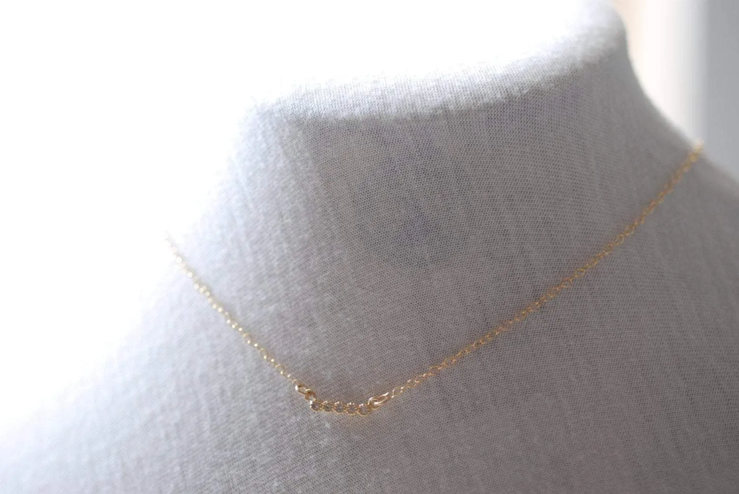 Wholesale Tiny Gold Diamond Bar Necklace, Tiny Bar Necklace, Diamond Bar Necklace, Pave Diamond Bar Necklace, Thin Bar Necklace, 14k Gold Bar Necklace